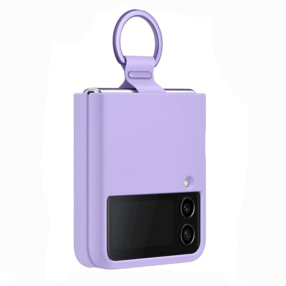 Samsung ZFlip4 Ring Case, Bora Purple